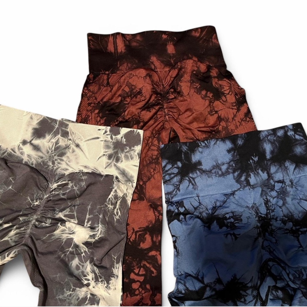 Tie-Dye Leggings - Multicolor
